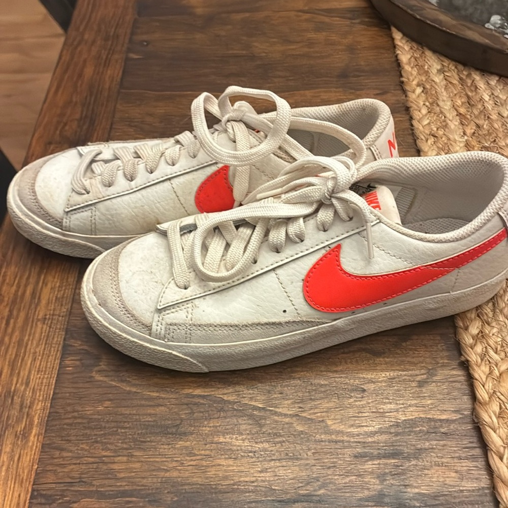 Youth Nike low top sneakers. Size 5Y.